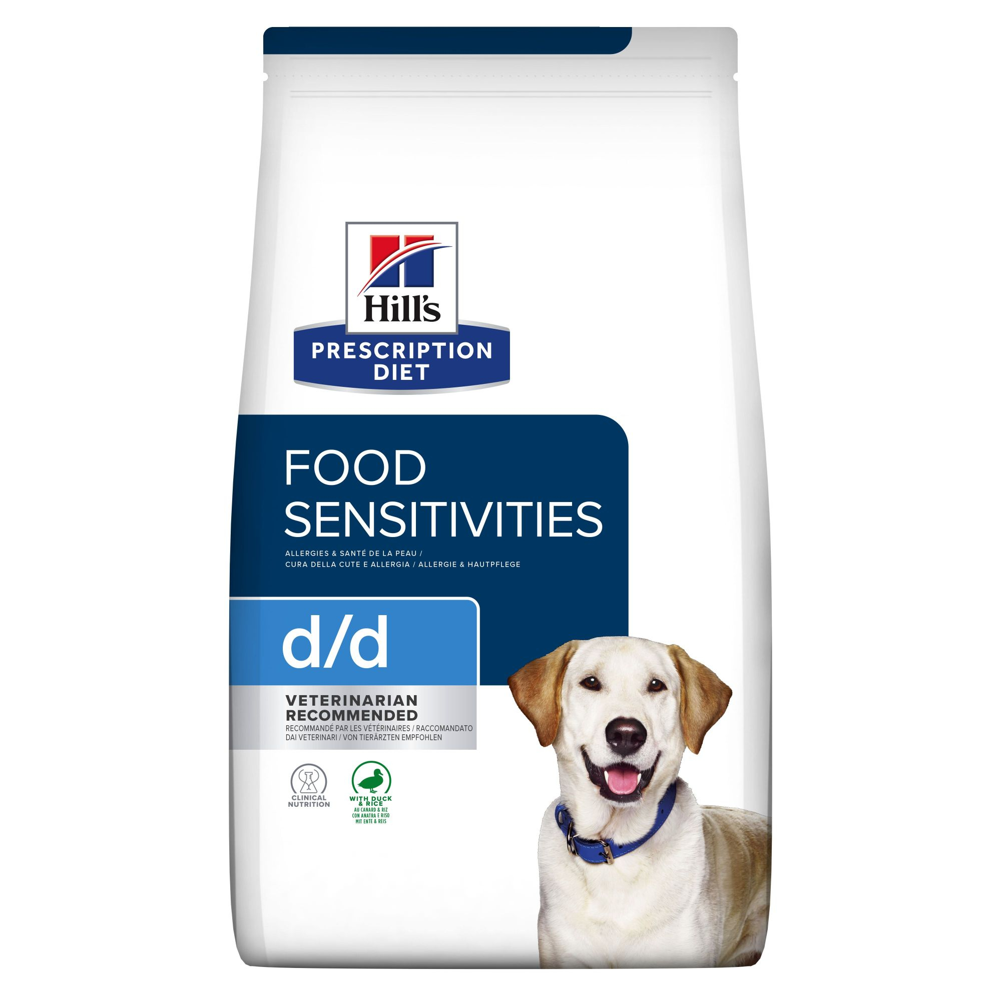 HILL'S Prescription Diet D/D Food Sensitivities Ente & Reis für erwachsene Hunde