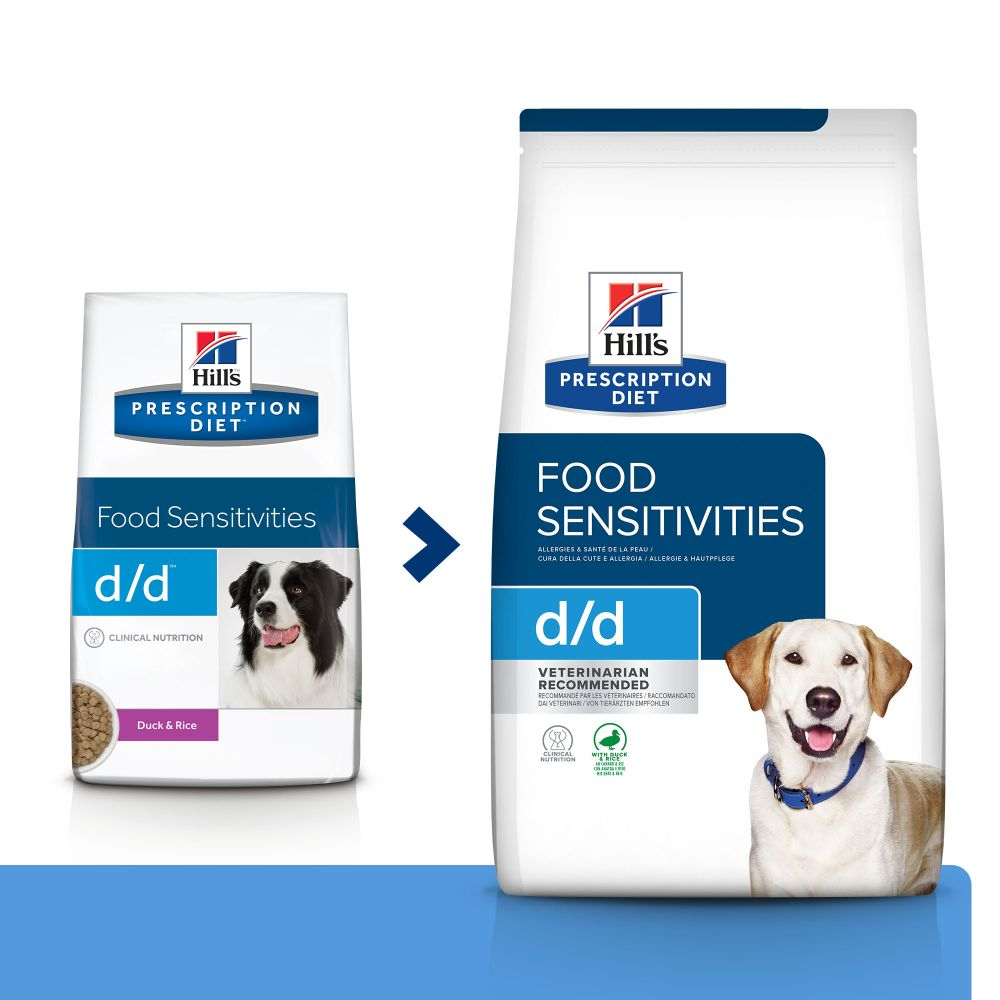 HILL'S Prescription Diet D/D Food Sensitivities pato & arroz para cão adulto