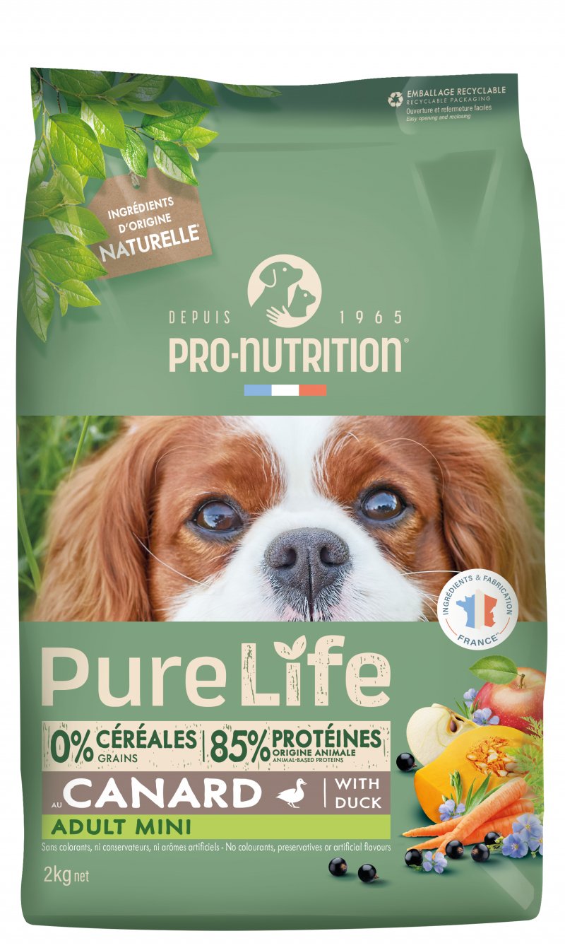 PRO-NUTRITION Pure Life Sem Grãos Adulto Mini para Cão de Pequeno Porte