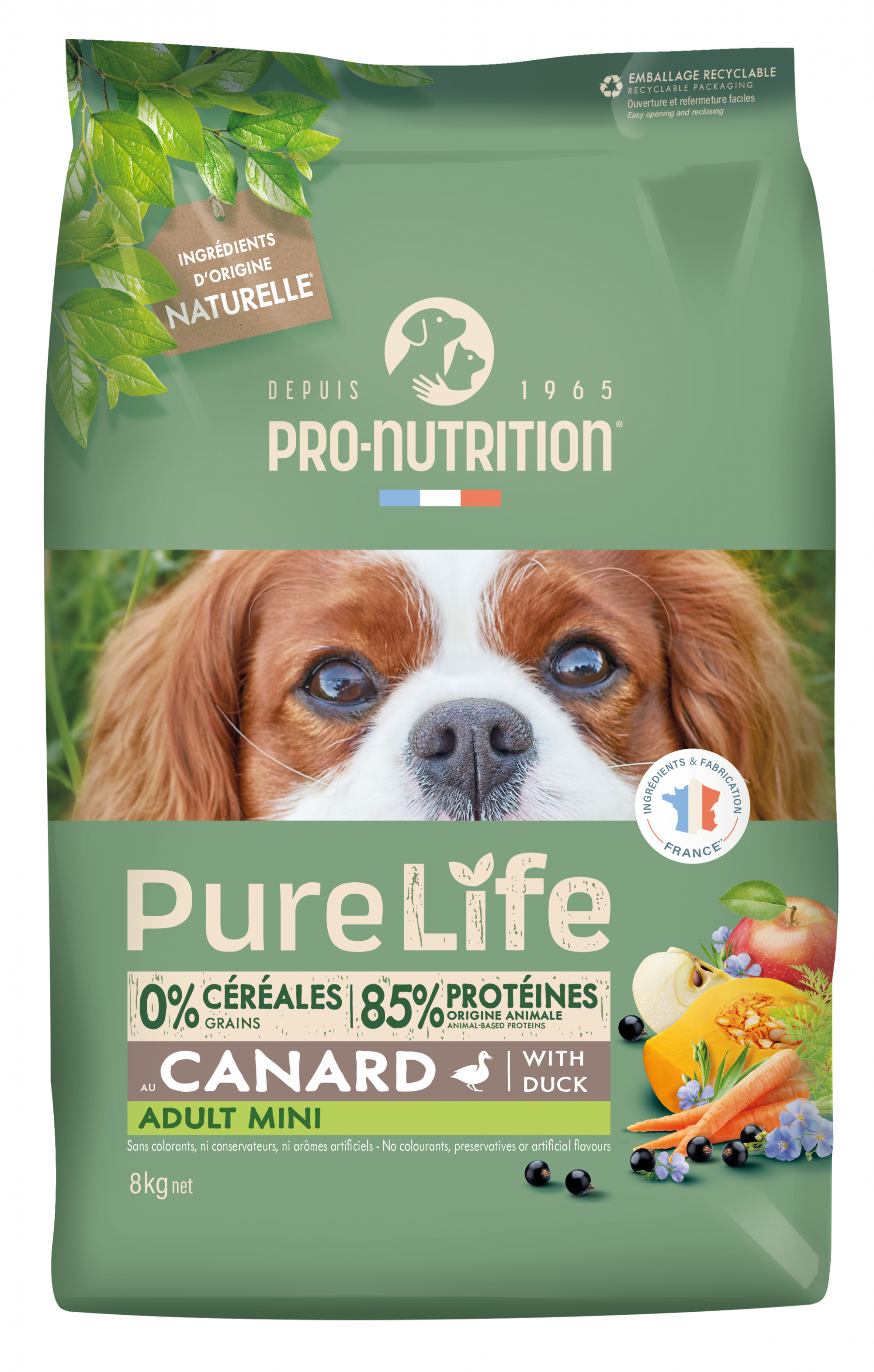PRO-NUTRITION Flatazor Pure Life Senza Cereali Adult Mini per Cani di Piccola Taglia