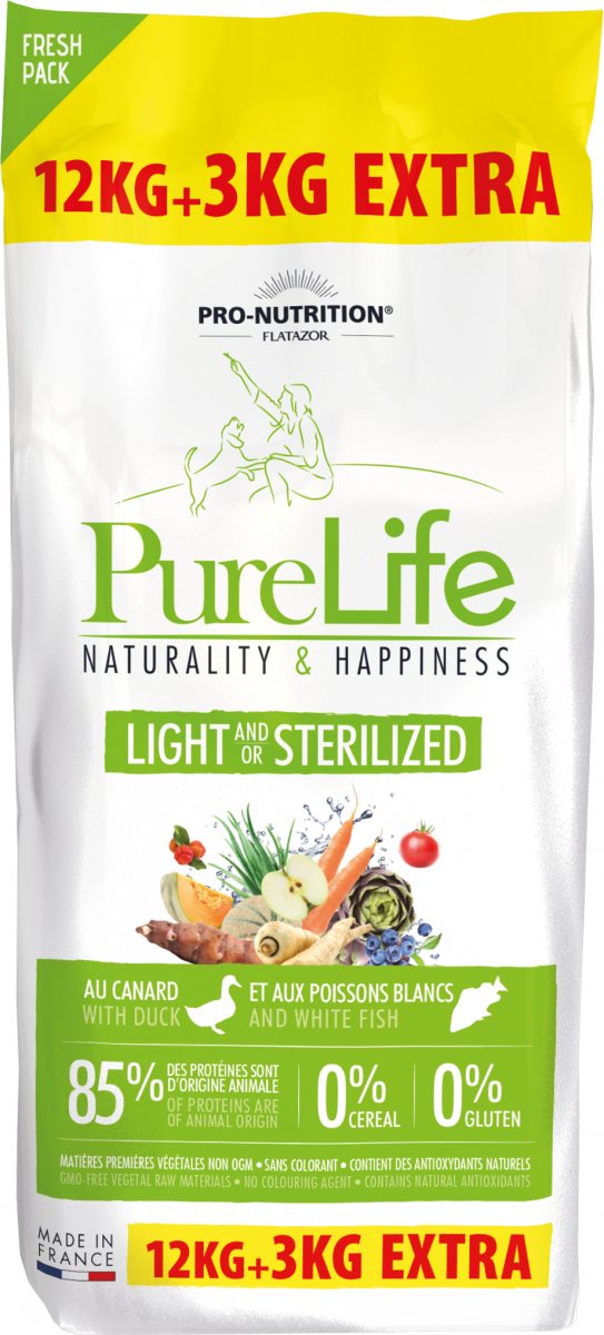 PRO-NUTRITION Flatazor Pure Life Grainfree Light & Sterilized