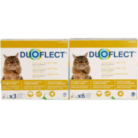 DUOFLECT Pipettes antiparasites pour chat