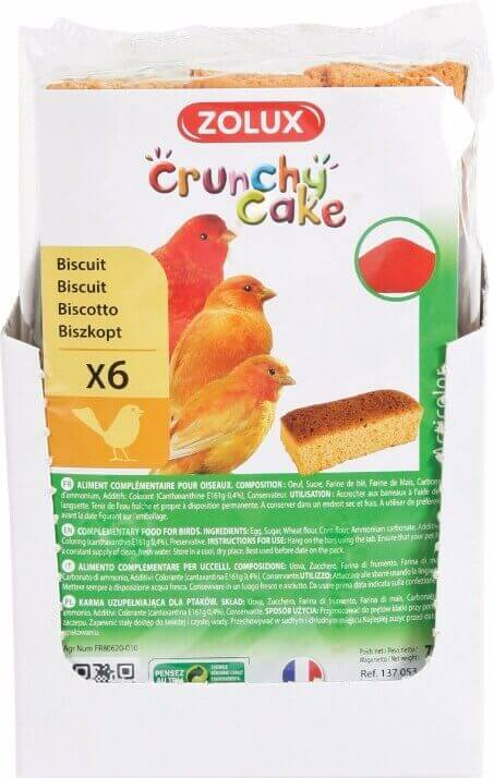 Biscuits Crunchy Cake pour oiseaux