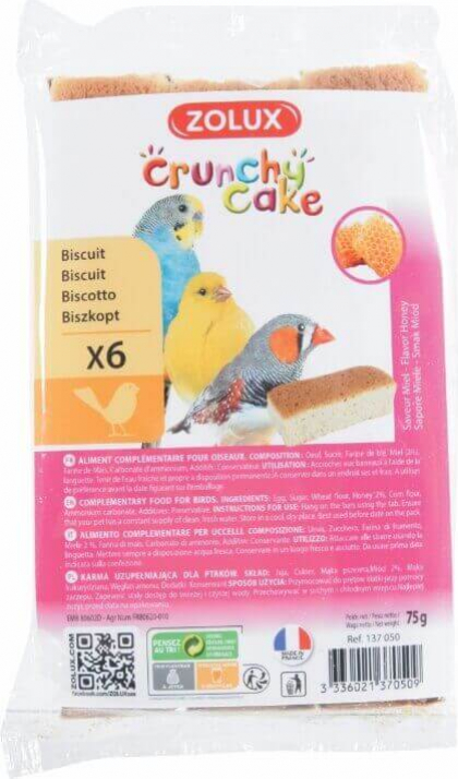 Koekjes Crunchy Cake voor vogels