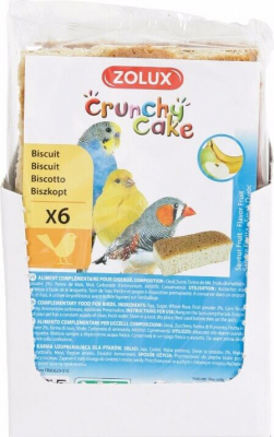 Biscoitos Crunchy Cake para pássaros