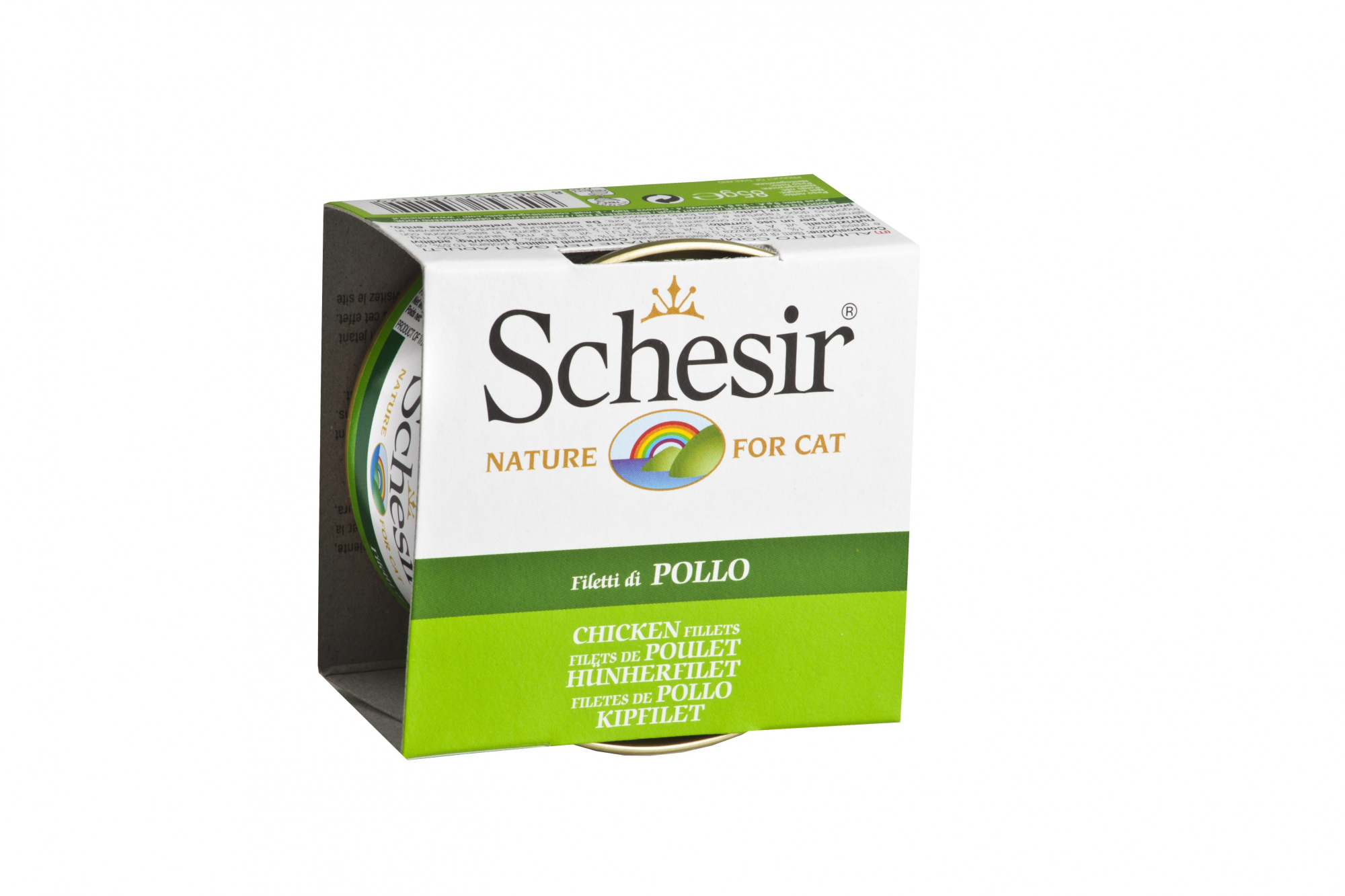SCHESIR Adult Nassfutter in Gelee 85g für Katzen - 13 Geschmacksrichtungen