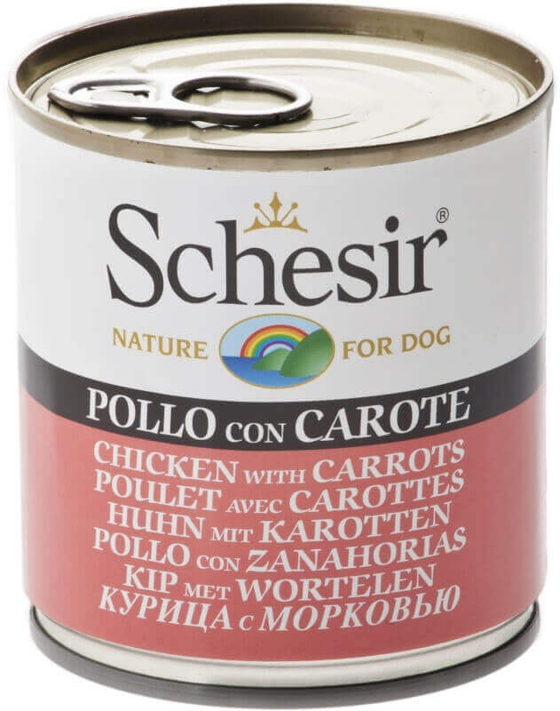 Schesir Comida húmeda natural perros adultos - 6 recetas