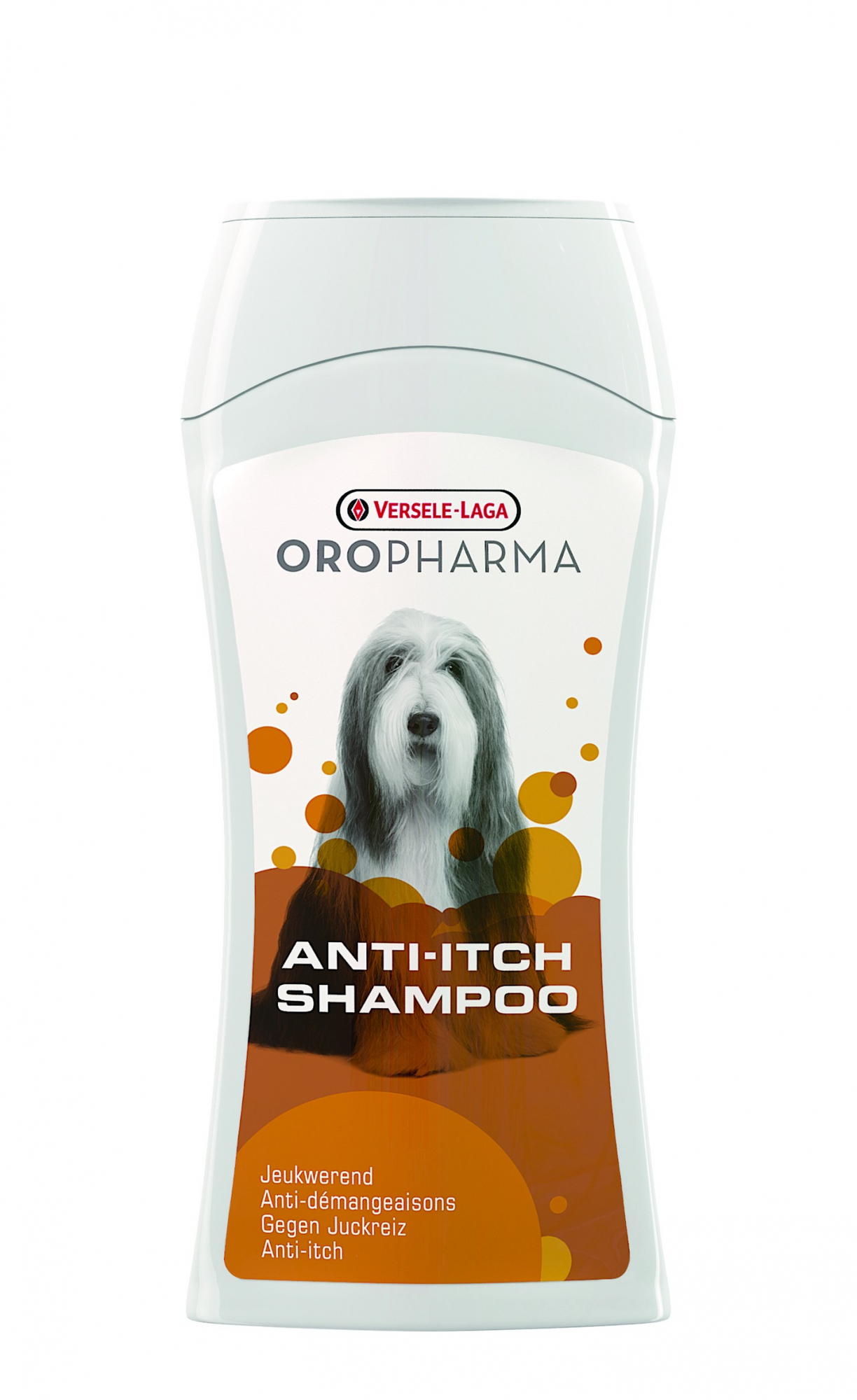 Champô-cuidado para cães anti-coceiras Oropharma 250 ml