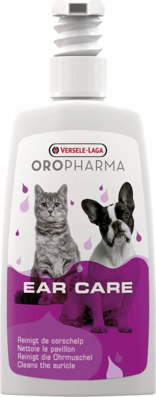 Loção Ear Care-Cuidado dos ouvidos Oropharma para cães e gatos 150ml