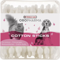 Bâtonnets ouatés Cotton Sticks Oropharma Soin des oreilles pour chiens et chats 
