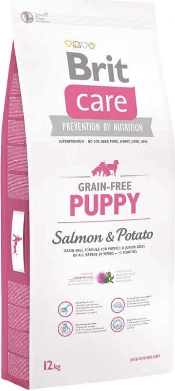 BRIT CARE Puppy Salmon & Potato pour Chiot Sensible