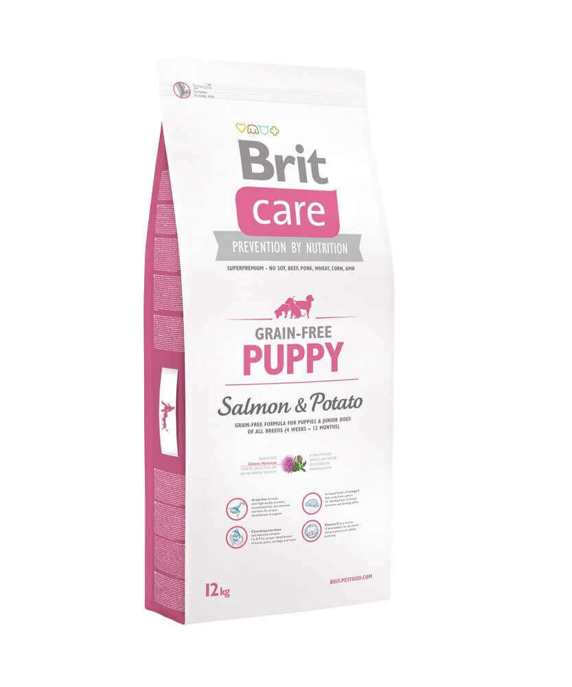 BRIT CARE Puppy Salmon & Potato per Cuccioli Sensibili