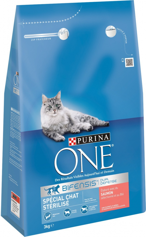 Purina One Chat Sterilise Au Saumon