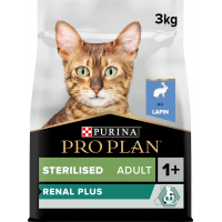 Pro Plan Sterilised Adult RENAL PLUS au lapin pour chat