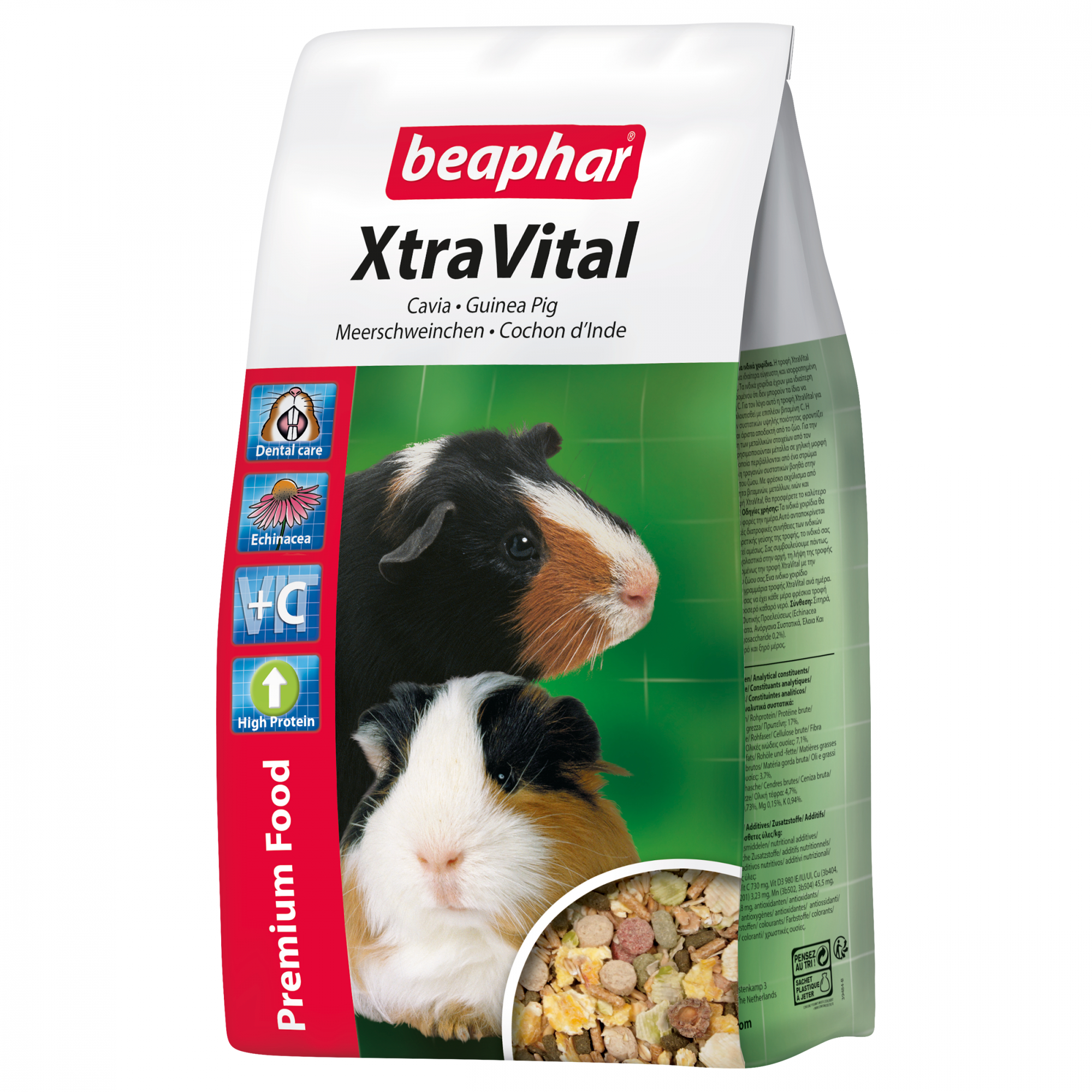 XtraVital alimentación premium para cobayas