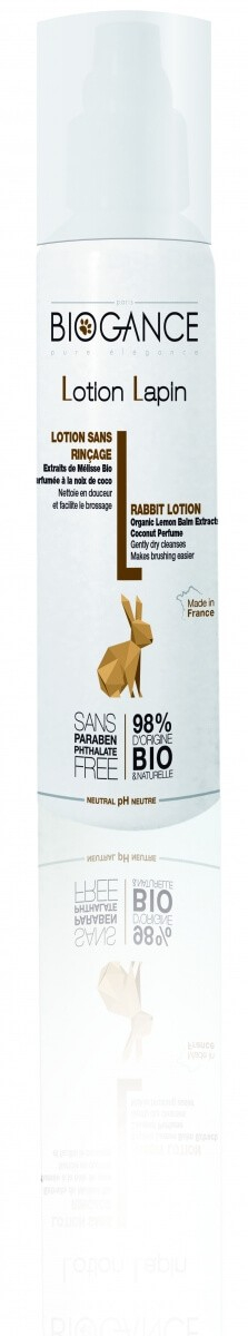 Loción limpiadora conejo 98% natural
