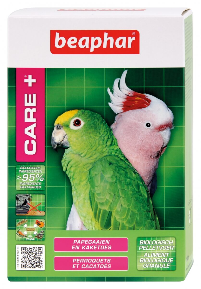 Care+ extrudiertes Futter für Papageien & Kakadus