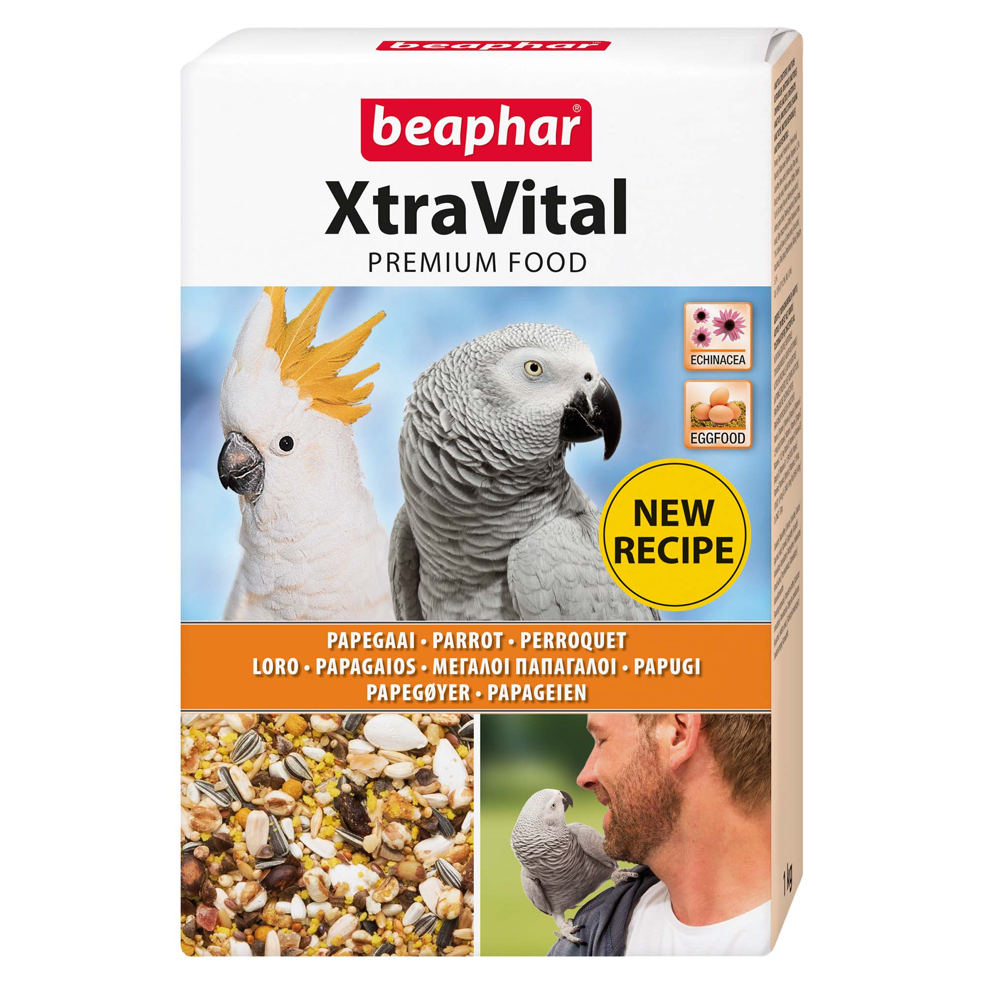 XtraVital, alimentation premium pour perroquets
