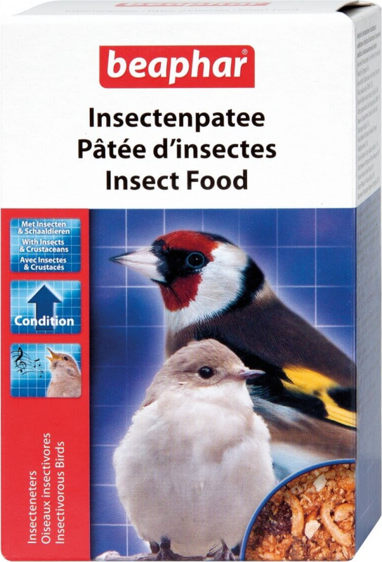Pâtée d'insectes pour oiseaux