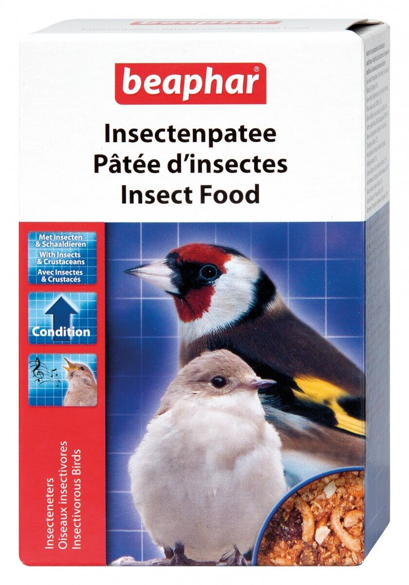 Paté de insectos para pájaros
