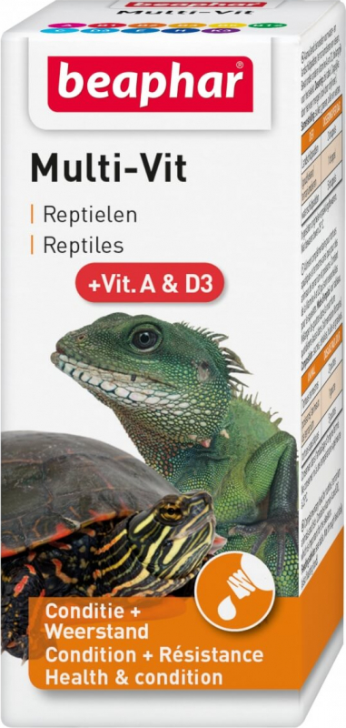 Multi-vit, vitaminas para reptiles