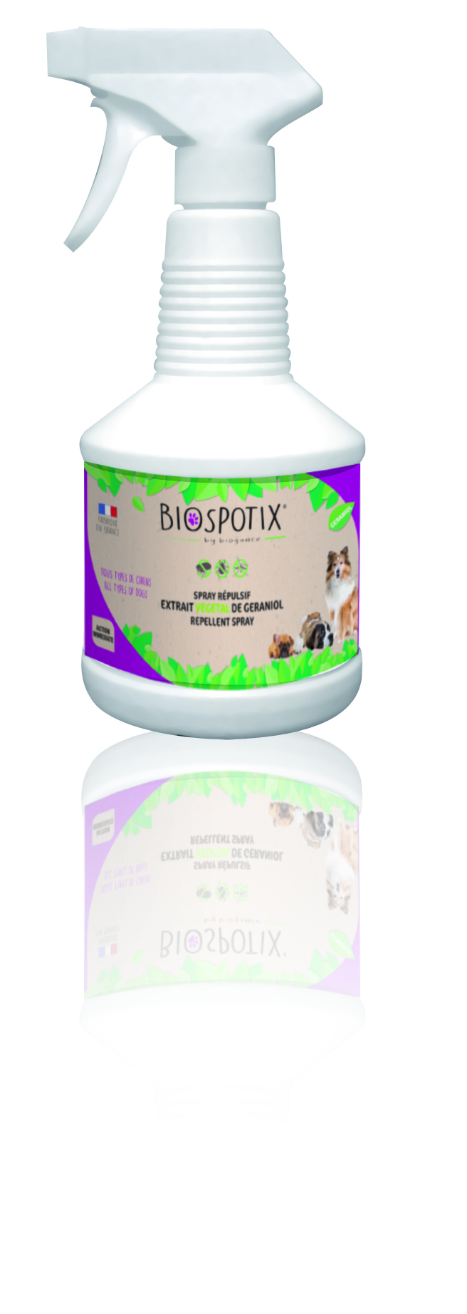 Insectenspray Biospotix voor honden