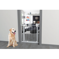 Barriere pour chien métallique MISTY avec portillon H76cm