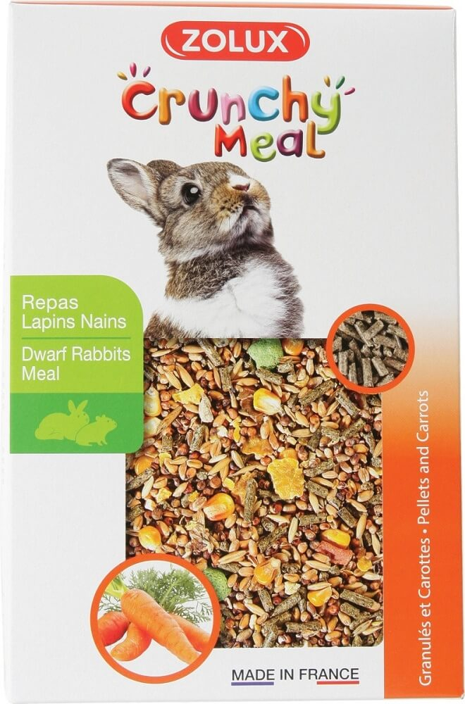 Crunchy Meal comida completa para conejos enanos