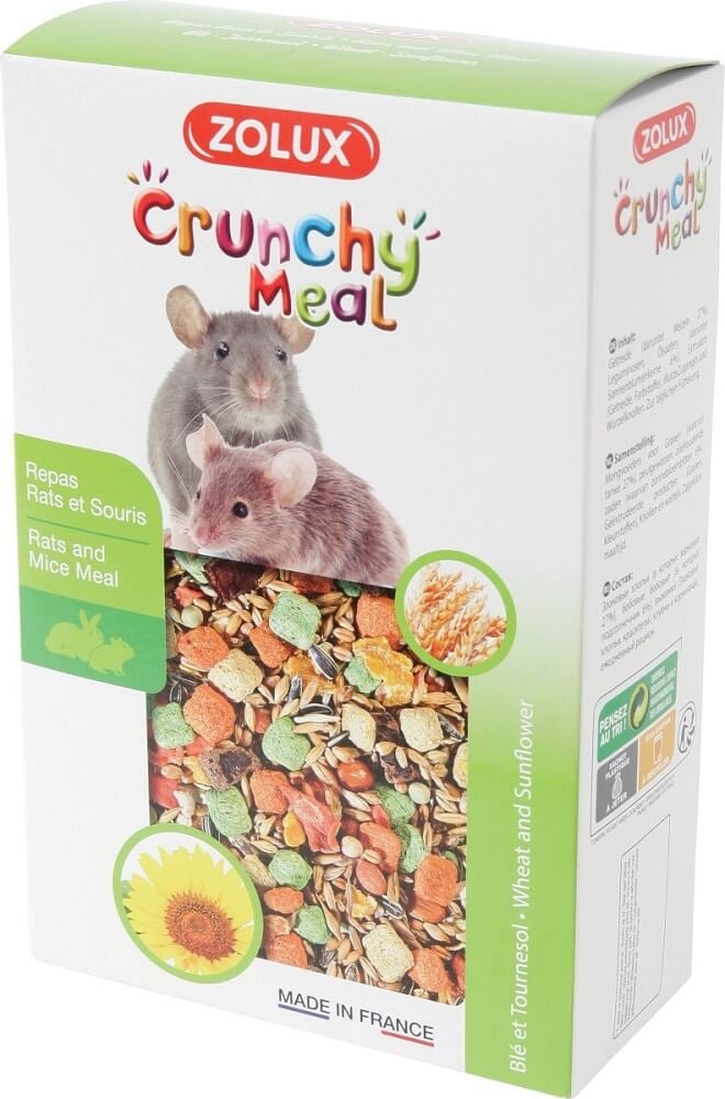 Crunchy Meal comida compelta para ratas y ratones
