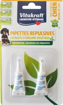 Pipettes Insectifuges pour Chien