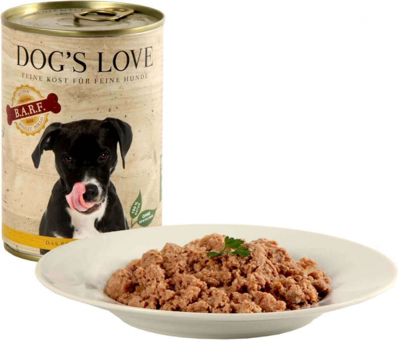 Pâtée DOG'S LOVE Barf 100% viande