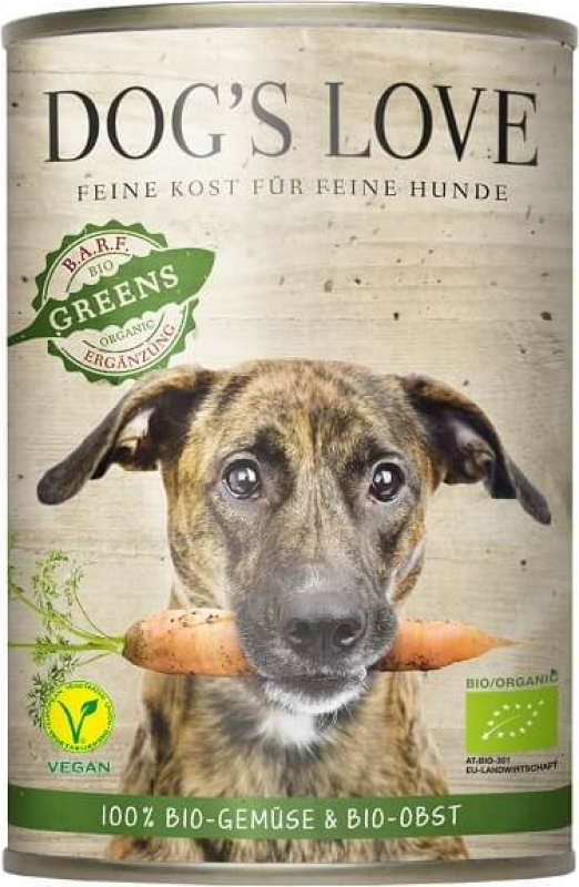 Comida húmeda DOG'S LOVE Bio Greens 100% verduras BIO