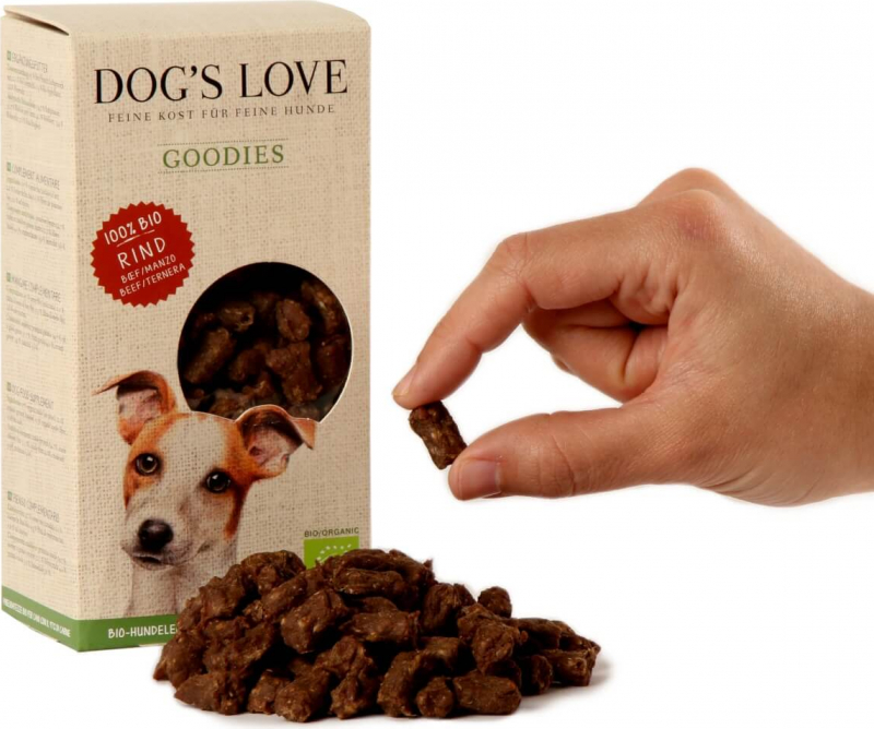 DOG'S LOVE guloseimas para cão 100% carnes BIO