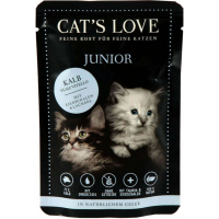 Pâtée naturelle CAT'S LOVE Chaton 85g - 2 saveurs au choix