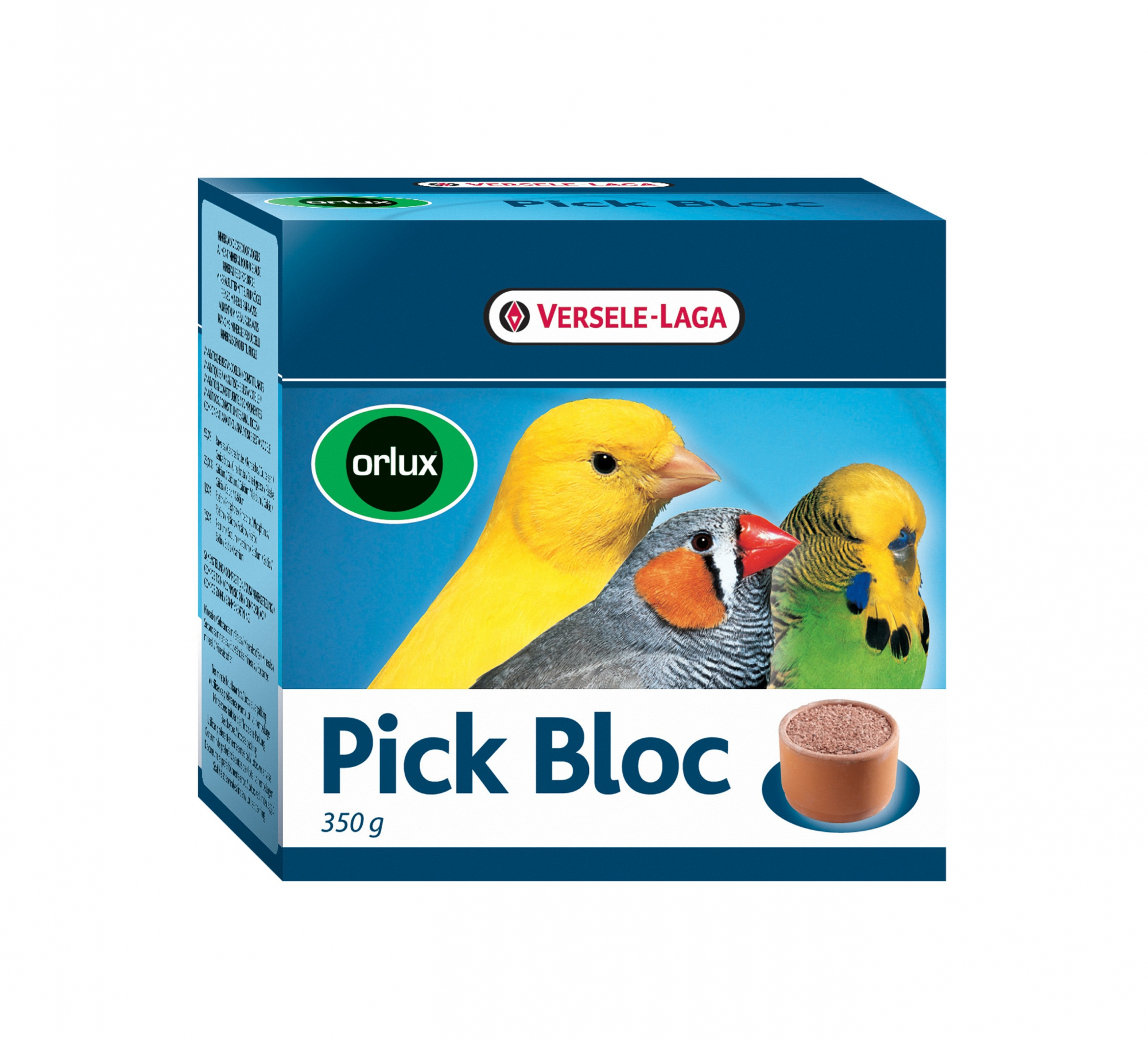 ORLUX Pick Bloc Piedra para picotear para pájaros
