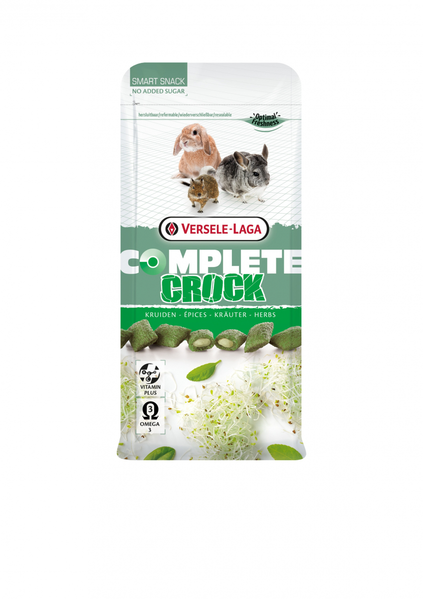 Versele Laga Complete Crock Herbs pour rongeurs et lapins 
