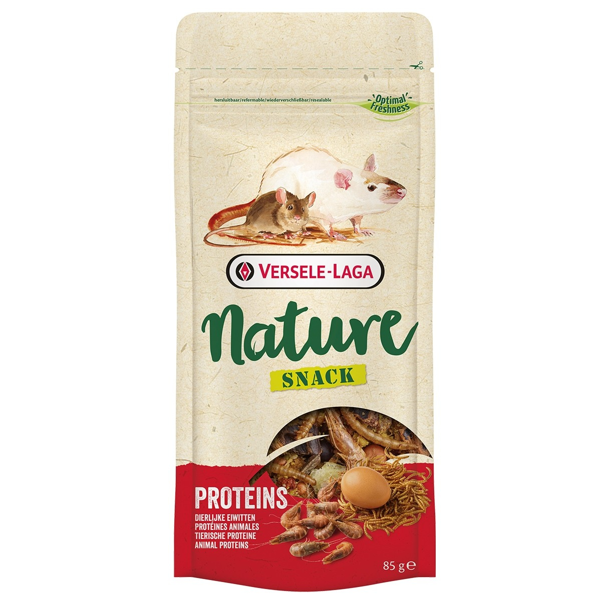 Versele Laga Nature Snack Proteins voor omnivore knaagdieren