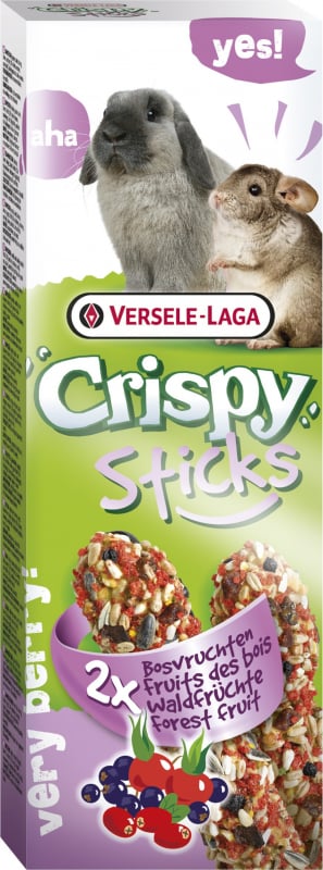 Versele Crispy Sticks para conejos y chinchillas