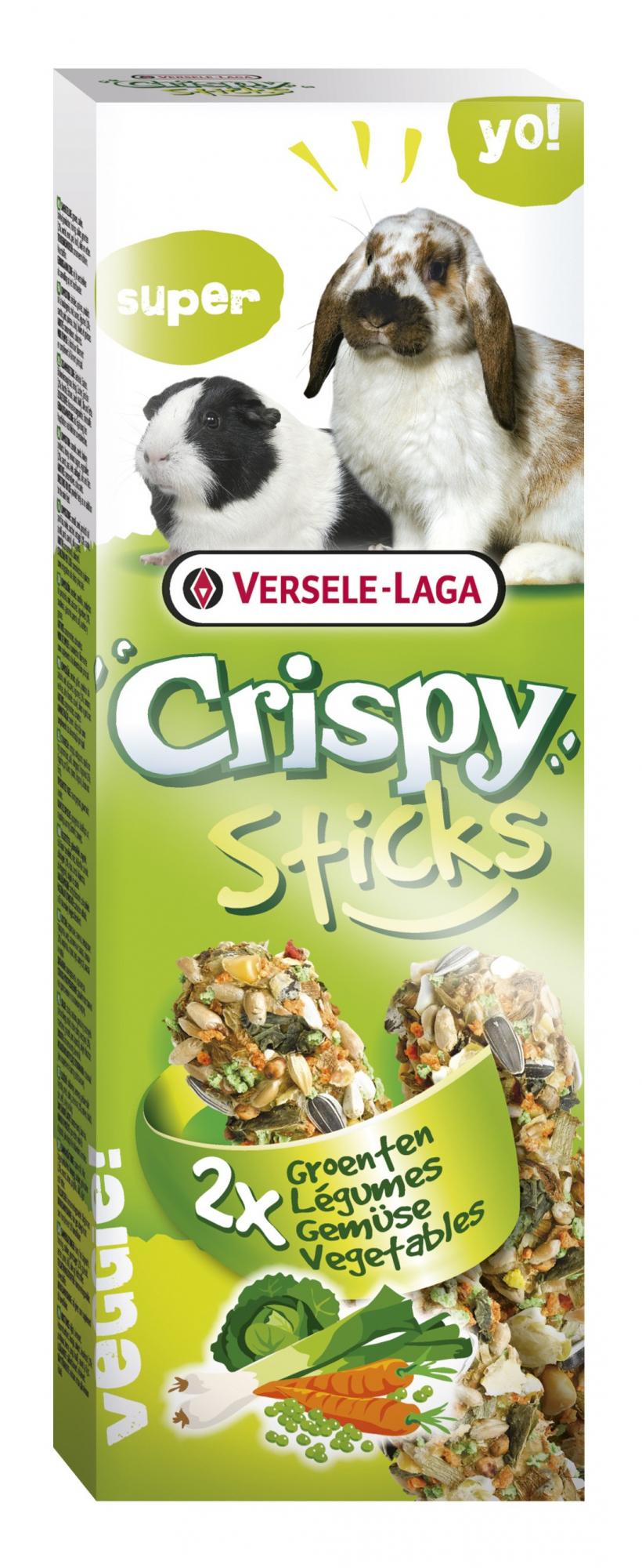Crispy Sticks für Kaninchen und Meerschweinchen