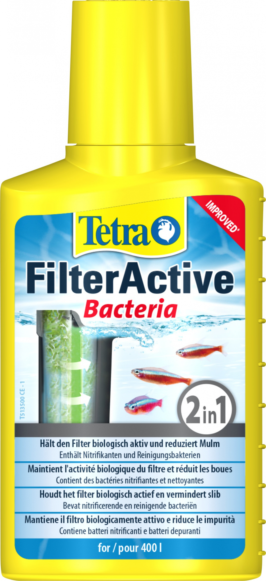 Tetra FilterActive activación del filtro