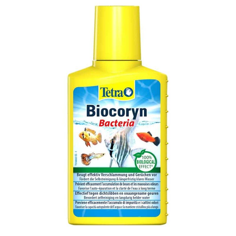 Tetra Biocoryn, prévient l’envasement du fond du bac et les odeurs désagréables