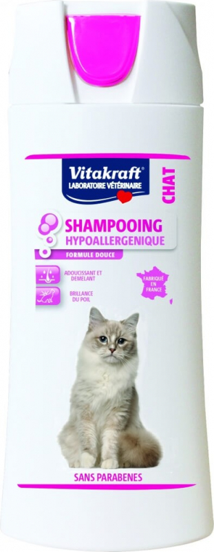 Shampoing Hypoallergénique Chat