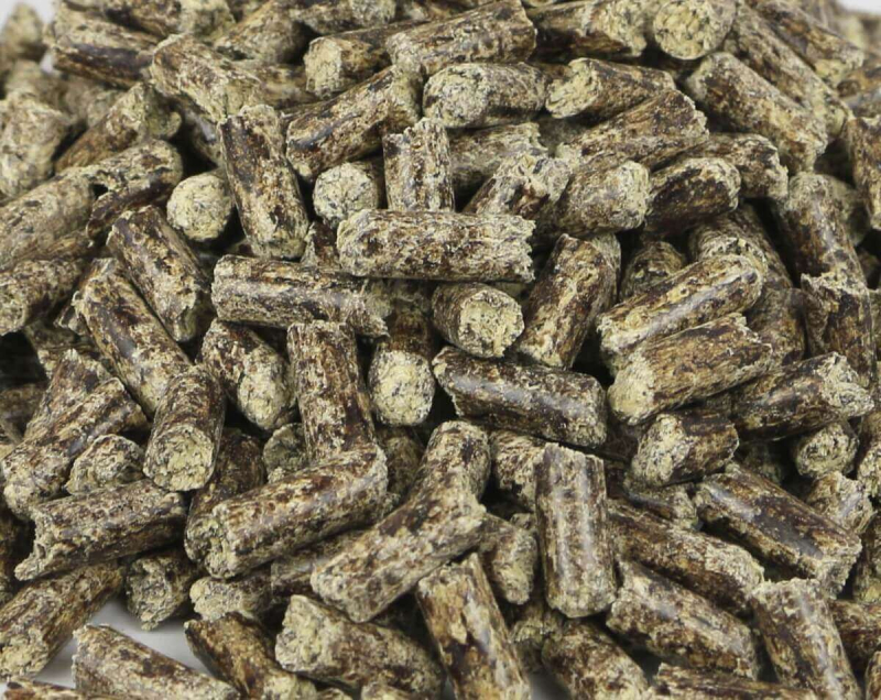 Lecho de pellets de madera con cacao LIKAO