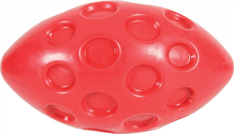 Ballon ovale BUBBLE rouge