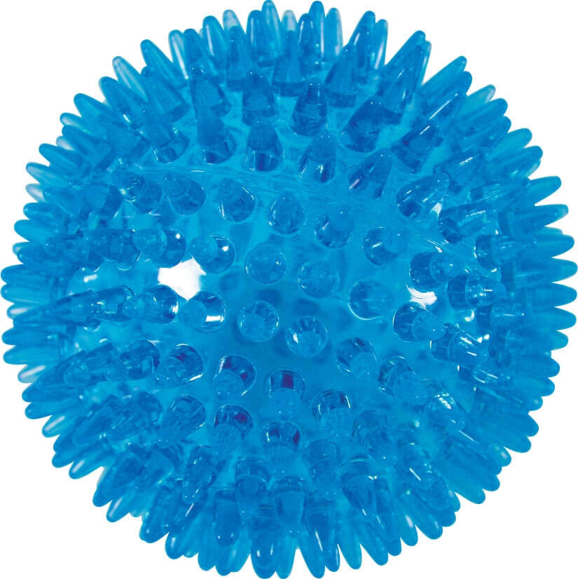 Bal met stekeltjes TPR Pop, blauw