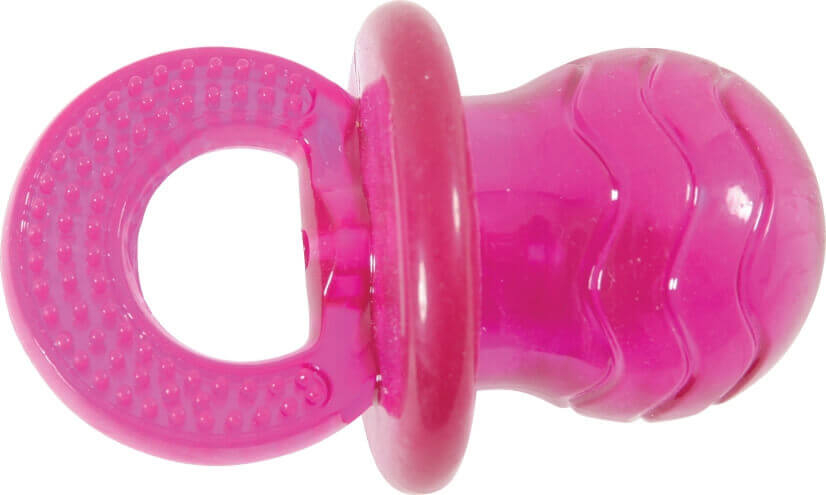 TPR rosa Schnuller Spielzeug Pop