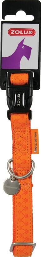 verstellbares Halsband Mac Leather in orange