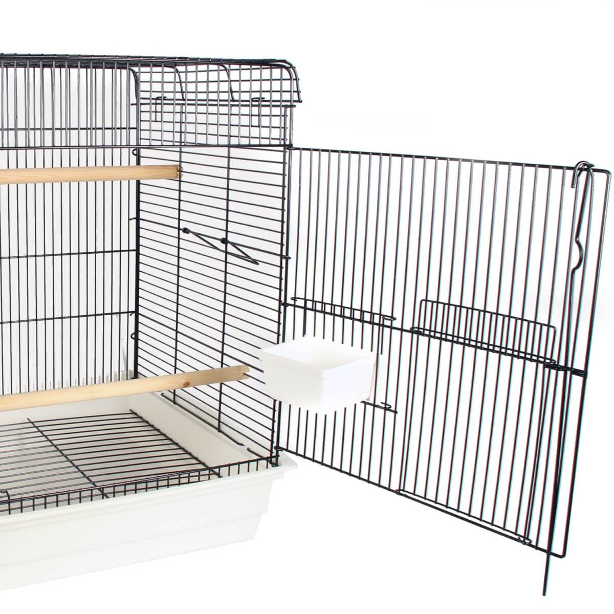 Cage pour oiseaux exotiques et canaris Zolia Téoss - H 61 cm 