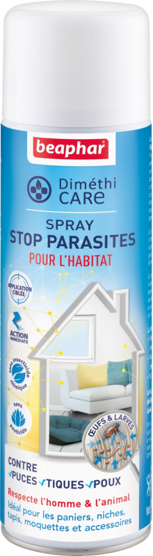 DiméthiCARE, spray stop parasites pour l'habitat