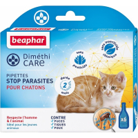 DiméthiCARE, pipettes stop parasites pour chat